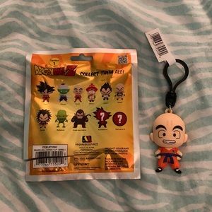 Dragonball z figural bag clip krillin